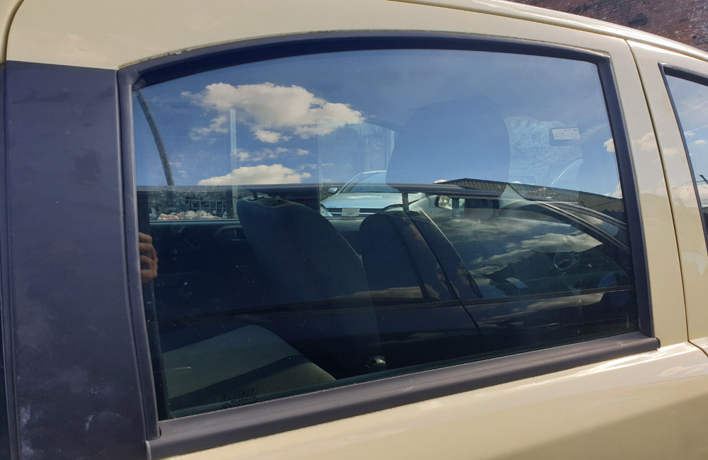 Fiat Panda Dynamic Multijet Door window glass driver side rear